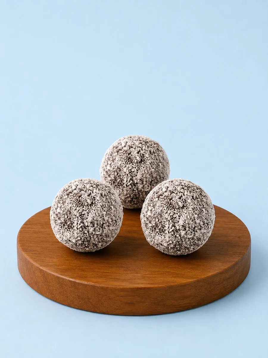 Break of Dawn coconut bliss balls, plant-based energy bites