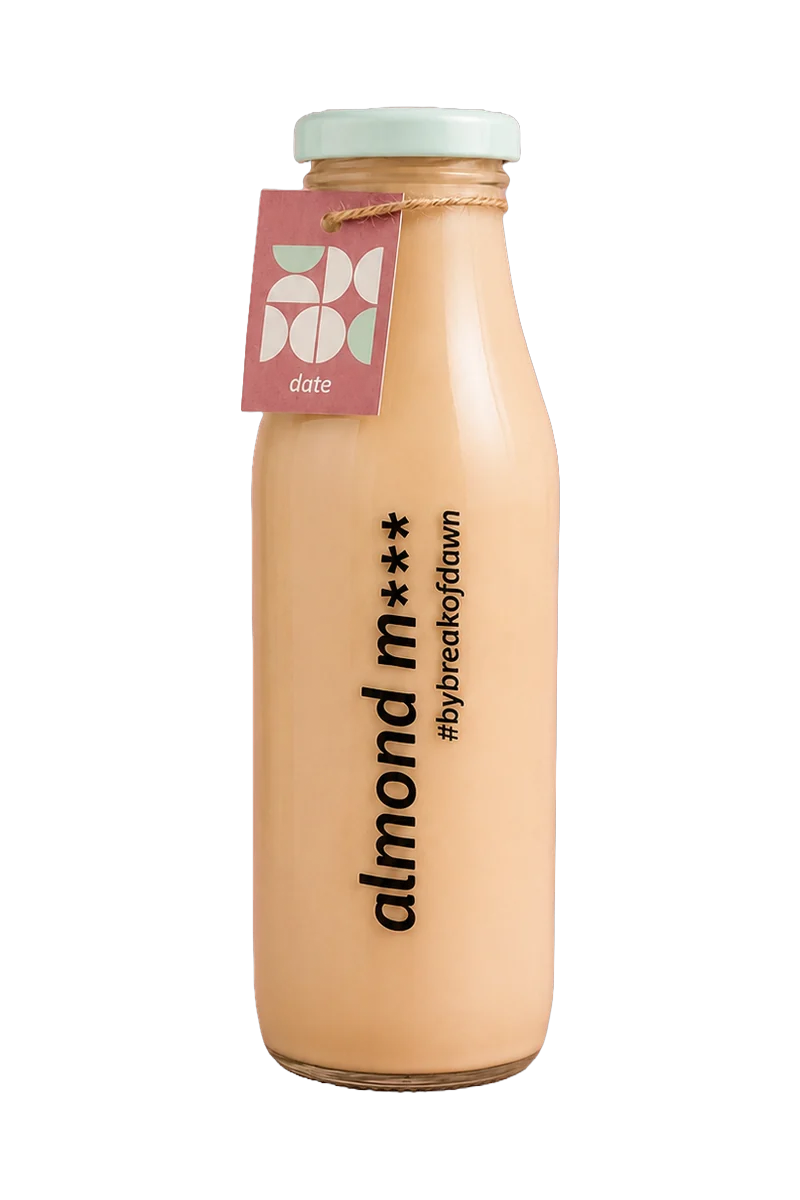 dates almond milk