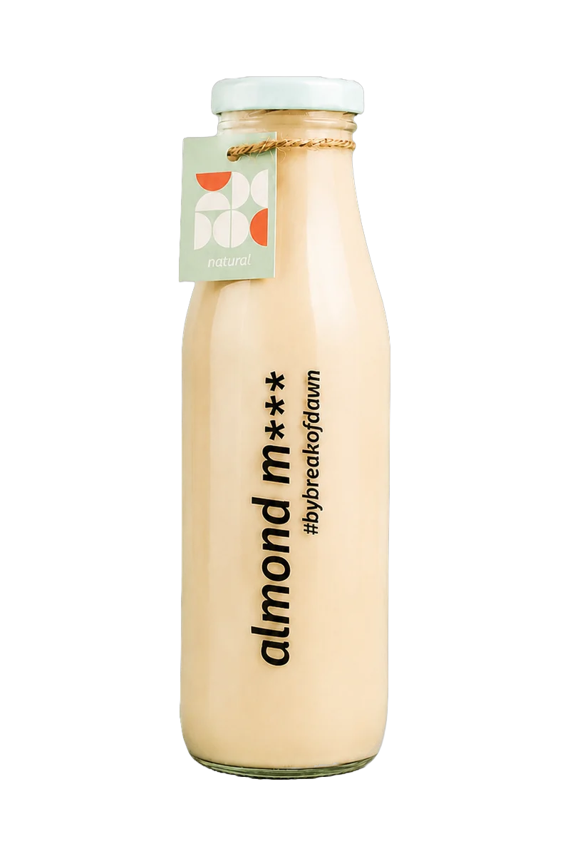 natural almond milk